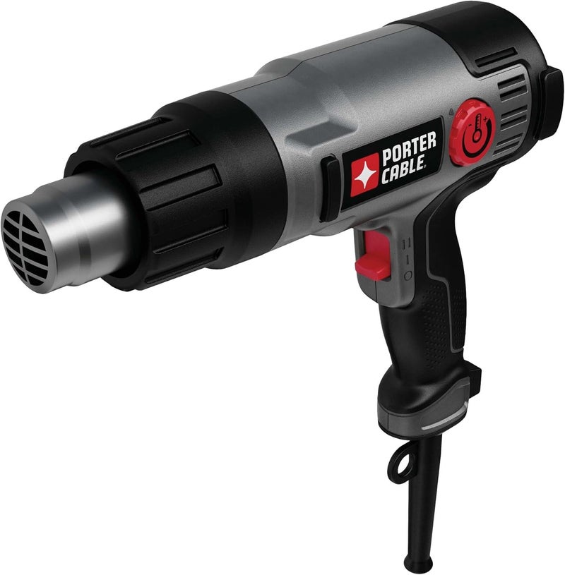 PORTER CABLE Heat Gun, 1500 Watt, Dual Temperature Settings, Corded (PC1500HG) - Image 1
